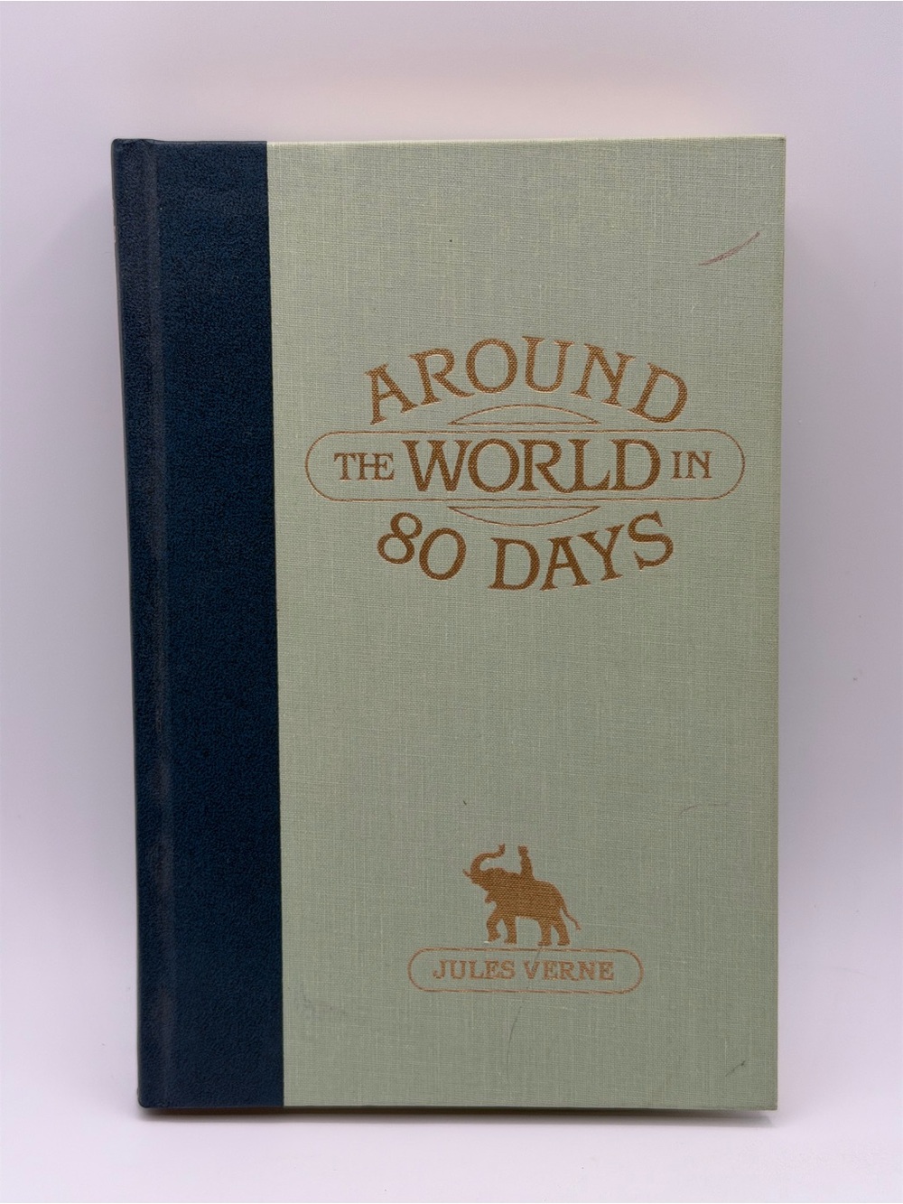 Around The World In 80 Days by Jules Verne Hardcover Book 1988 Reader's Digest